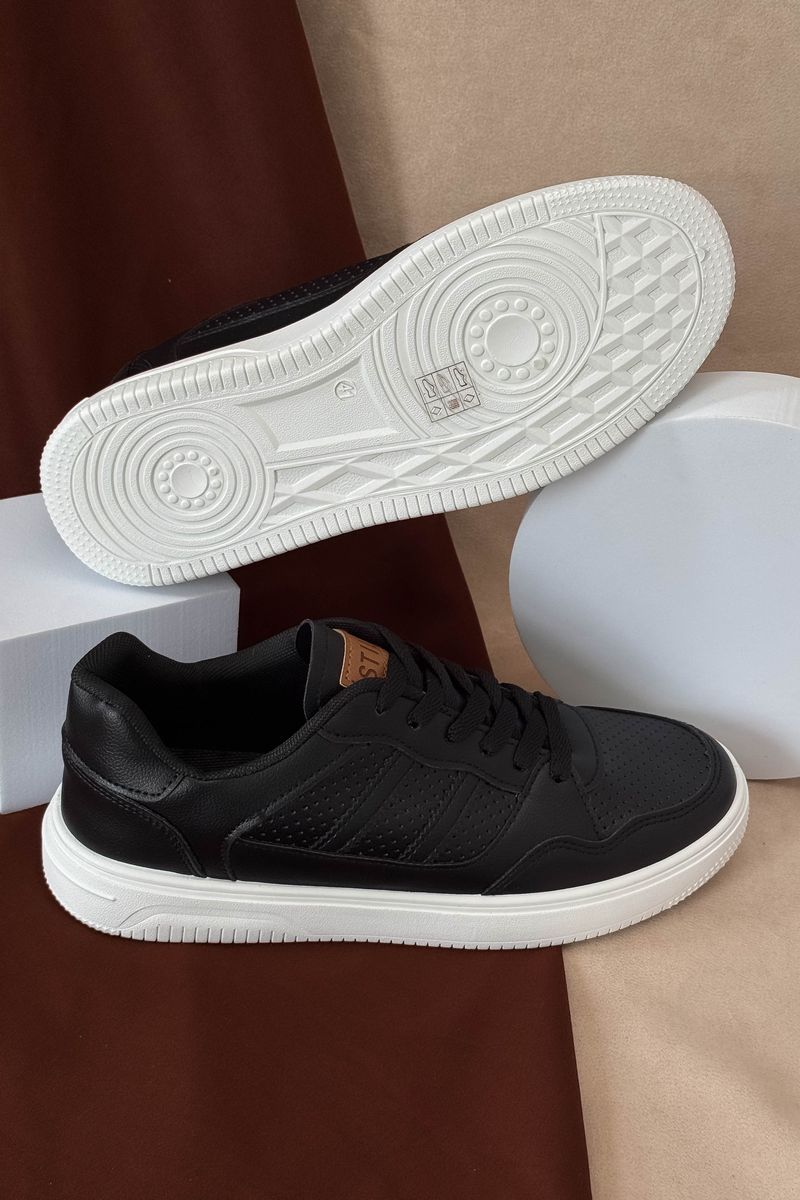 Кеди чоловічі, колір чорно-білий
