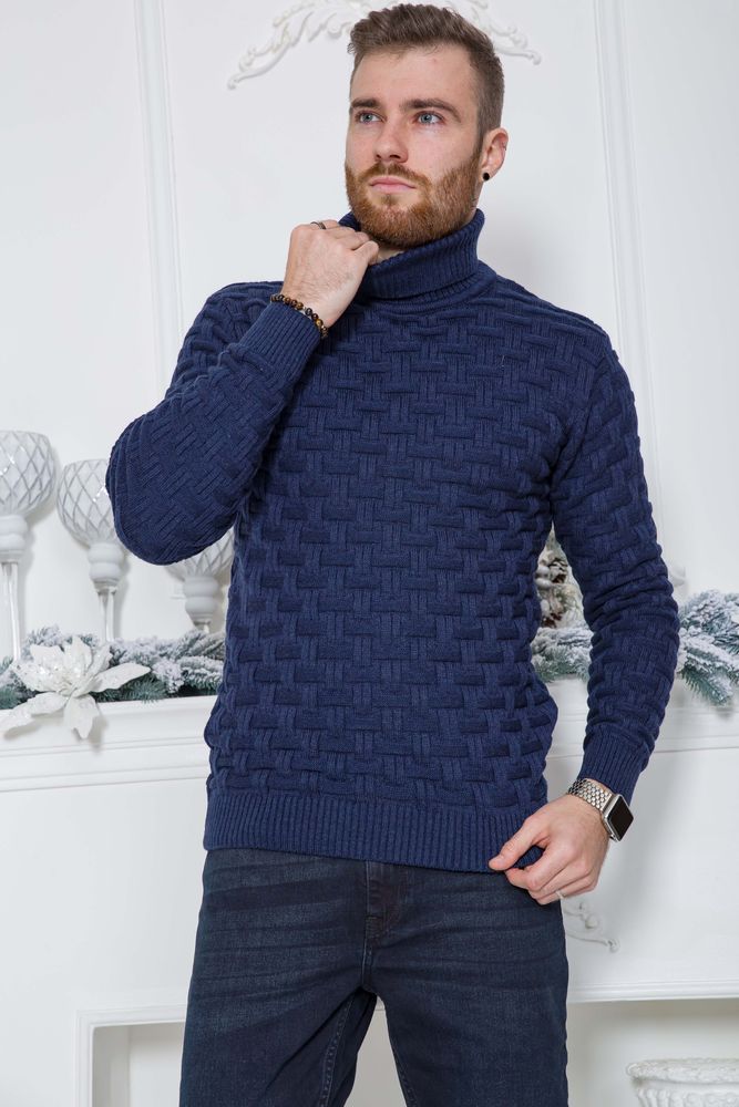 Светр чоловічий, колір джинс